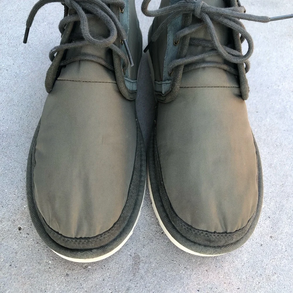 UGG Neumel Zip MLT Mens Shoes Military Green Mid Top Sneakers 1102430 Size 9 US - Picture 4 of 16